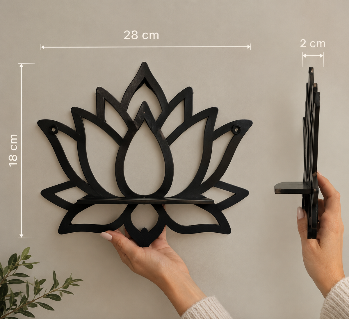 Étagère Murale Lotus